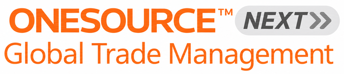ONESOURCE Global Trade Next
