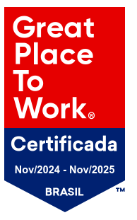 Selo Great Place to Work Certificada Nov/2024 a Nov/2025 Brasil